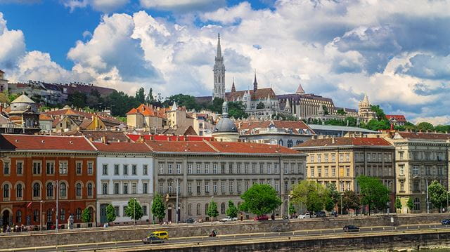 Budapest on a sunny day